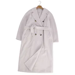 極美品 マックスマーラ Max Mara 白タグ アイコンコート 101801