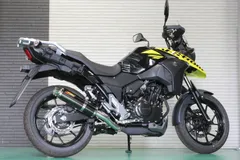 カーボン風汎用マフラー　Vストローム250/GSX250R カーボン風汎用マフラー Vストローム250/GSX250R - メルカリ