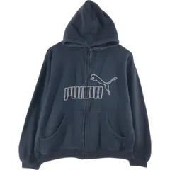 古着 プーマ PUMA スウェットフルジップパーカー メンズL相当/eaa489748