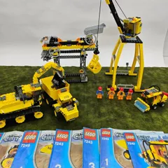 レゴ シティ 建設車両セット 7242 / 7243 / 7248 ストリートスイーパー / 建設現場 / ショベルカー