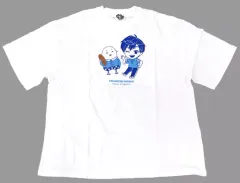 【中古】衣類 [単品] 表田裏道＆小鳥さん Tシャツ ホワイト レディースM-Lサイズ 「うらみちお兄さん×アベイル」