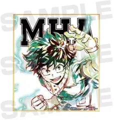 【中古】紙製品 緑谷出久 「僕のヒーローアカデミア トレーディング Ani-Art ミニ色紙 vol.3」