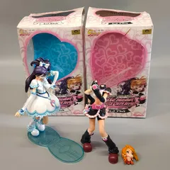 M887◆プリキュア　フィギュア　2体セット　ホワイト　ブラック◆