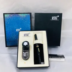 A【未使用・保管品】MONTBLANC モンブラン 万年筆 14K 585 保証書・インク・箱付き
