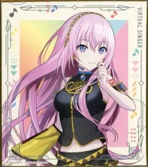 【中古】紙製品 巡音ルカ ミニ色紙 「セガ ラッキーくじ プロジェクトセカイ カラフルステージ! feat. 初音ミク Vol.4」 F賞