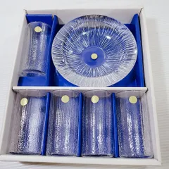 HOYAクリスタル　灰皿付タンブラーセット　MPS8600　灰皿　6オンスタンブラー