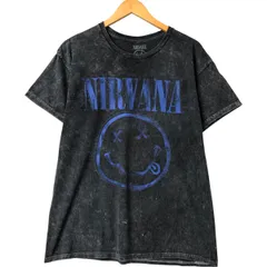 古着 NIRVANA ニルヴァーナ バンドTシャツ バンT メンズL相当/eaa583623