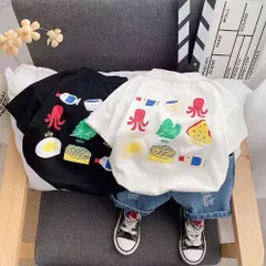 新品 2枚組 お弁当 Ｔシャツ 半袖 子供服 まとめ売り