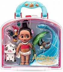 【中古】ドール モアナと伝説の海 ミニドールプレイセット 「モアナと伝説の海」 ディズニーアニメーターズコレクション ドール ディズニーストア限定