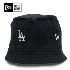 ニューエラ【ＮＥＷ ＥＲＡ】ニットバケット Knit Bucket ロサンゼルス・ドジャース バケットハット バケハ 帽子 ニット帽 ユニセックス