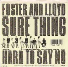 米7” Foster And Lloyd Sure Thing 52817R RCA /00080