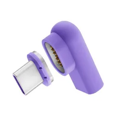 （まとめ） CIO マグネット変換アダプタ パープル CIO-MGCT-CC-PP 1個 【×2セット】