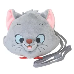 おしゃれキャット ネックポーチ プラがまぐち ベルリオーズ ディズニー エスケイジャパン ぬいぐるみがまぐちポーチ ポシェット キャラクター グッズ 