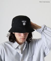 YALE イェール EMBROIDERY CLASSIC BUCKET HAT カレッジ ハット バケットハット 刺繍 ブルドッグ 帽子 カリフォルニア アメカジ アメフト バスケ ブランド