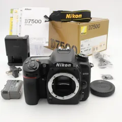 ニコン Nikon D7500 ボディ　元箱付き ＃2915 Amazon | Nikon デジタル一眼レフカメラ D7500 ボディ ブラック