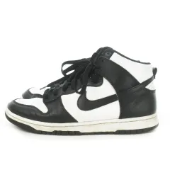 ナイキ NIKE DUNK HIGH RETRO Championship White スニーカー ハイカット レースアップ 27.5cm 白 ホワイト DD1399-105 /AO3 ■GY01