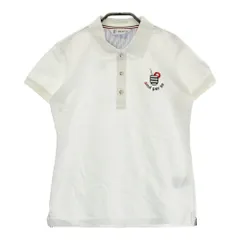 サイズ：M AND PER SE アンパスィ 9706FS/V2 半袖ポロシャツ  ホワイト系 [240101360272]# ゴルフウェア レディース ストスト