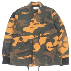 極美品◎コーチ　ナイロンジャケット　2way フーディ　シグネチャー　総柄 極美品◎コーチ ナイロンジャケット 2way フーディ シグネチャー