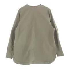 HYKE ハイク 202-15121-008 TASLAN TWILL TOP プルオーバー バルーンスリーブ 長袖 ブラウス グレー系 1【中古】のサムネイル