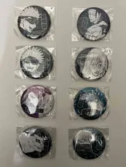 呪術廻戦  ジャンプオールスター缶バッジ (サイズ約56mm)  8種セット ( 五条悟 2種 & 羂索 & 真人 & 乙骨憂太 & 伏黒恵 & 狗巻棘 & パンダ )