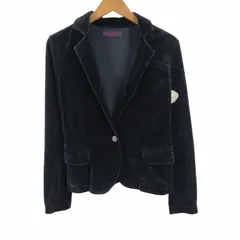 ヒステリックグラマー HYSTERIC GLAMOUR スカル ベロア シングル 1Bテーラードジャケット レディース FREE のサムネイル