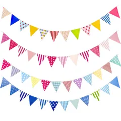 ガーランド フラッグ 大容量 48枚 北欧 クリスマス おしゃれ キャンプ 室内装飾 春 誕生日 三角 セット 飾り付け お祝い 結婚式 装飾 グッズ DIY イベント 屋内 屋外 フラッグガーランド カラフル 旗 バースデー パーティー アウトドア