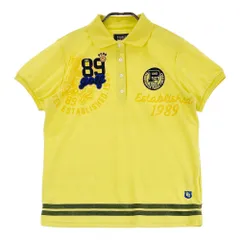 サイズ：1 PEARLY GATES パーリーゲイツ  半袖ポロシャツ ニコちゃん  イエロー系 [240101500443] ゴルフウェア レディース ストスト