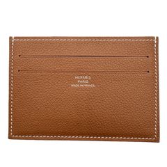 エルメス(HERMES) シチズン ツイル シルクイン ゴールド エヴァーカラー K刻印(2025年製造) 新品 レディース メンズ カードケース