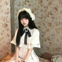 ゴスロリお嬢様のケープワンピース