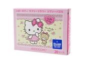 低価格玩具　20ピースジグソー　キティ　5入