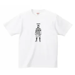 メッシ  Tシャツ 【名入れ可】サッカー アルゼンチン代表 / イラスト ファッション サッカー選手 偉人 ドロT プリント 印刷