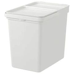 ：ゴミ箱22L HALLBAR ライトグレー74.22.5 ＩＫＥＡイケアのサムネイル