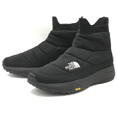 【倉吉店】THE NORTH FACE | ザ・ノースフェイス ブーツ Shelter Knit Mid WR シェルター ニット ミッド NF52243 ブラック 27cm 【127】