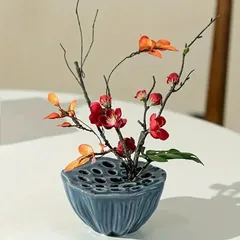 未使用　鶴柄　漆塗り　花器　一輪挿し　花瓶　華道　活花　生花 鶴柄 漆塗り 花器 一輪挿し 花瓶 華道 活花 生花