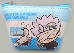 【中古】雑貨 五条悟×シナモロール 三角ミニポーチ 「劇場版 呪術廻戦 0×サンリオキャラクターズ」 劇場グッズ