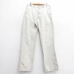 W30/古着 ラルフローレン ブランド パンツ メンズ 薄ベージュ カーキ 25mar19 中古 ボトムス ロング