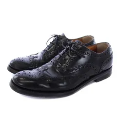 チャーチ church's BURWOOD ウイングチップ レースアップシューズ ドレスシューズ レザー 36.5 23.5cm 黒 ブラック /KHのサムネイル