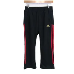 アディダス パンツ ボトムス ジャージ クライマライト UVケア スポーツウエア レディース Sサイズ ネイビー adidas 【中古】