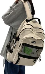 ★即日発送★HeiDiga リュック レディース 通学 韓国 リュックサック 大容量 人気 リュック 高校生 女子 防水 軽量 バックパック 15.6 インチ PC おしゃれ 可愛い カジュアル アウトドア スクール 通勤 女性 黒 旅行