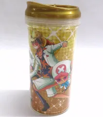 【中古】マグカップ･湯のみ 麦わらの一味 ドリンクタンブラー(カジノ服Ver.) 「ワンピース FILM GOLD」 イオンシネマ限定