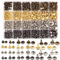 【特価セール】打ち具セット カシメセット 革穴あけ 底鋲 ポンチ ボタン DIY クラフト 手芸 バネホック 布革細工 デニム 洋服、靴、バッグ、ベルト、ジーンズ ジーンズ アクセサリー リベット 修理用 8*10mm9*9mm 装飾用具 8*6mm 丸形 7