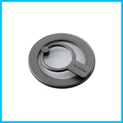 【特価セール】エレコム スマホリング マグネット magsafe マグセーフ スマホスタンド 耐荷重:800g 落下防止 可愛い チタニウムシルバー P-STRMKHICRSV