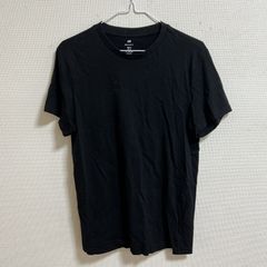 [半袖] H&M REGULAR FIT Tシャツ　黒　サイズS