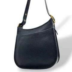 美品✨コーチ ショルダーバッグ レザー 本革 斜め掛け ロゴ型押し チャーム付き COACH】コーチ スムースレザー シグネチャー 型押し テリ ロゴ