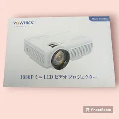 YOWHICK 1080PミニLCDビデオプロジェクター MODEL №：DP01 - メルカリ