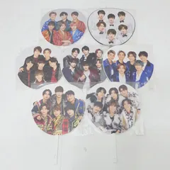【三重店】SixTONES うちわ まとめ売り 計7枚セット（ストーンズ/カウコン/集合）【352-A648】