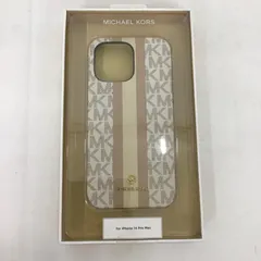 MICHAEL KORS マイケルコース その他ファッション小物 MKSTVNLWPIP2267 iPhone 14 Pro MAX iPhoneケース Slim Wrap Case Stripe