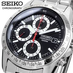 新品 未使用 時計 SEIKO 腕時計 セイコー 時計 ウォッチ 国内正規 クォーツ 1/20秒クロノグラフ タキメーター 100M ビジネス カジュアル メンズ SND371P