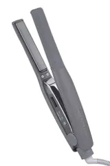 Color:スモーキーグレー_Size:75mm×239mm×29mm テスコム ヘアアイロン ストレートアイロン プロテクトイオン 15mm 海外対応 温度調整/ロック/メモリー機能 自動OFF 開閉ロック Nobby by TESCOM ラク抜きプラグ N