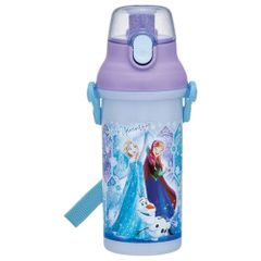 ☆ 아나운서와 눈의 여왕 25 ☆ 캐릭터 식세 대응 직접 마시 원터치 병 480ml 수통 캐릭터 키즈 480ml 직접 마시 식세기 귀여운 원터치 아이 아이 소년 소녀 식세기 대응 경량 어린이용 수통 머그병